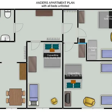 With Cosy Garden Apartamento
